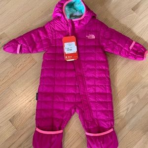 The Northface Infant thermos all bunting